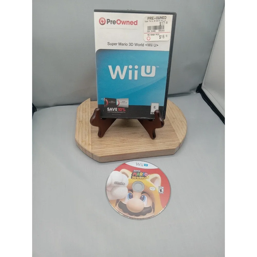 Super Mario 3D World (Nintendo Wii‎ U, 2013) Disc Only